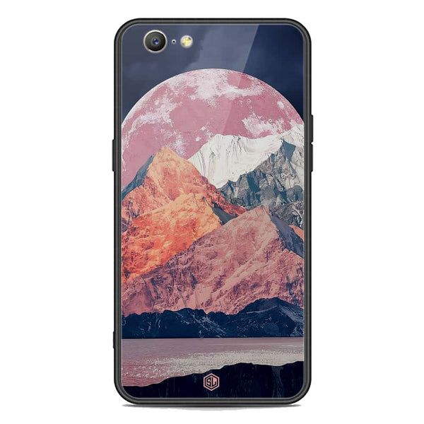 Mountains Wanderlust Series Soft Phone Case - Premium Glass Case - Design 5 - Oppo A39