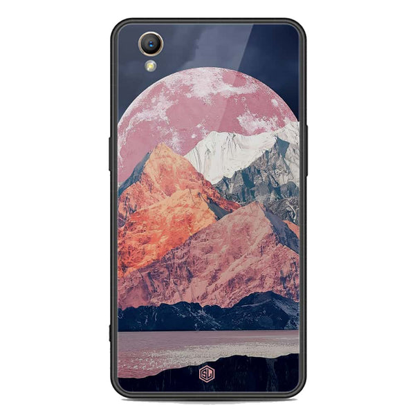 Mountains Wanderlust Series Soft Phone Case - Premium Glass Case - Design 5 - Oppo A37