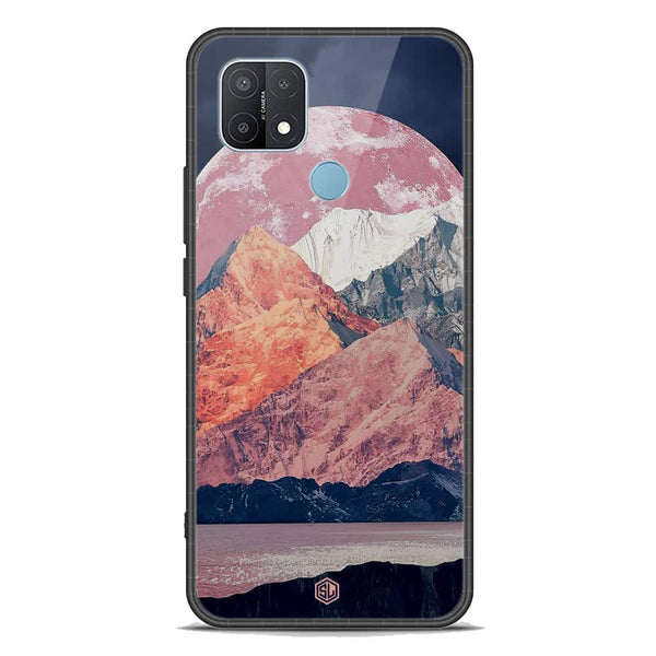 Mountains Wanderlust Series Soft Phone Case - Premium Glass Case - Design 5 - Oppo A35