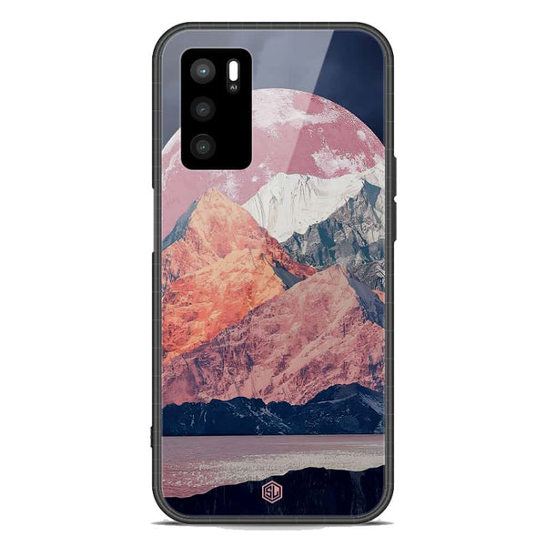 Mountains Wanderlust Series Soft Phone Case - Premium Glass Case - Design 5 - Oppo A16s