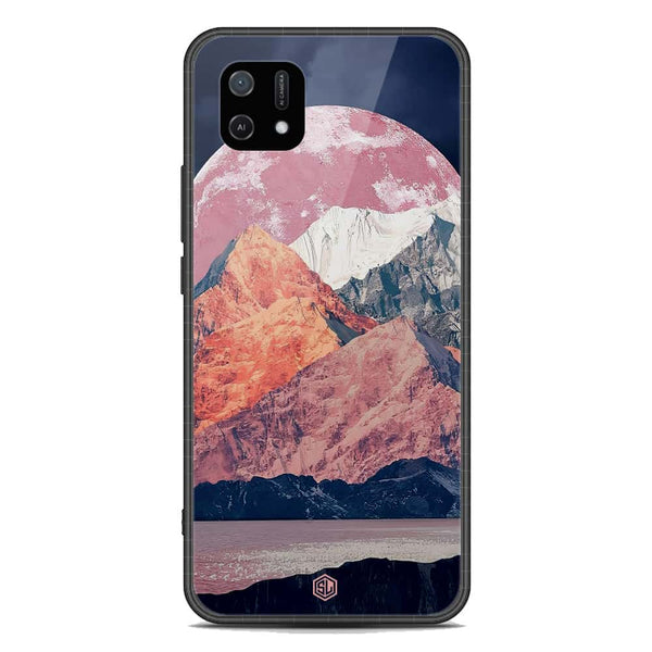 Mountains Wanderlust Series Soft Phone Case - Premium Glass Case - Design 5 - Oppo A16e