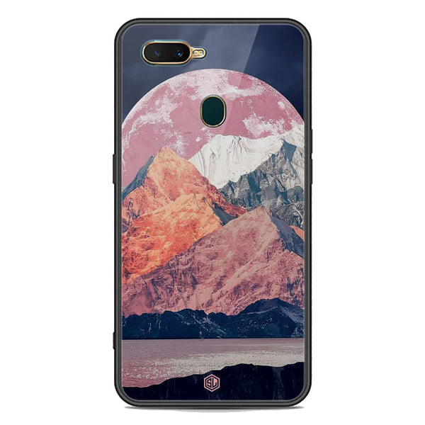 Mountains Wanderlust Series Soft Phone Case - Premium Glass Case - Design 5 - Oppo A5s