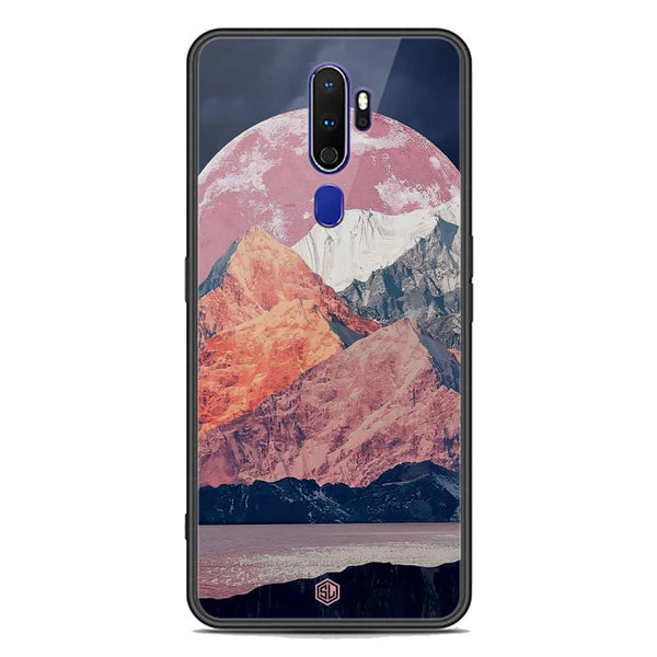 Mountains Wanderlust Series Soft Phone Case - Premium Glass Case - Design 5 - Oppo A5 2020