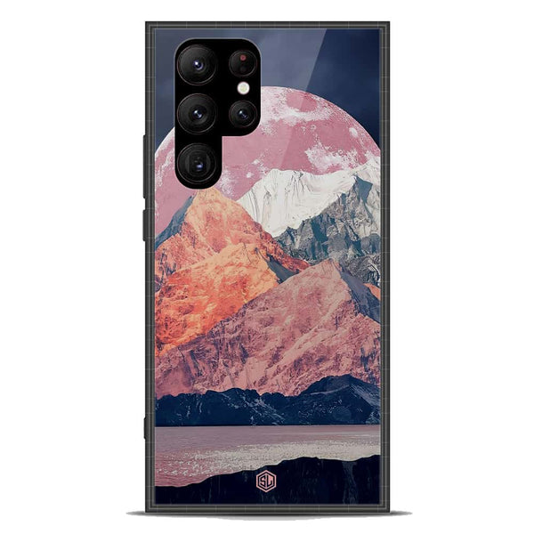 Mountains Wanderlust Series Soft Phone Case - Premium Glass Case - Design 5 - Samsung Galaxy S23 Ultra 5G