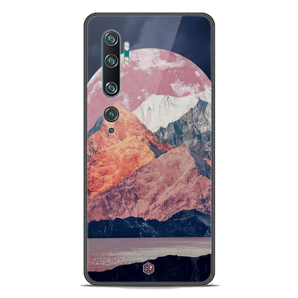 Mountains Wanderlust Series Soft Phone Case - Premium Glass Case - Design 5 - Xiaomi Mi Note 10 Pro