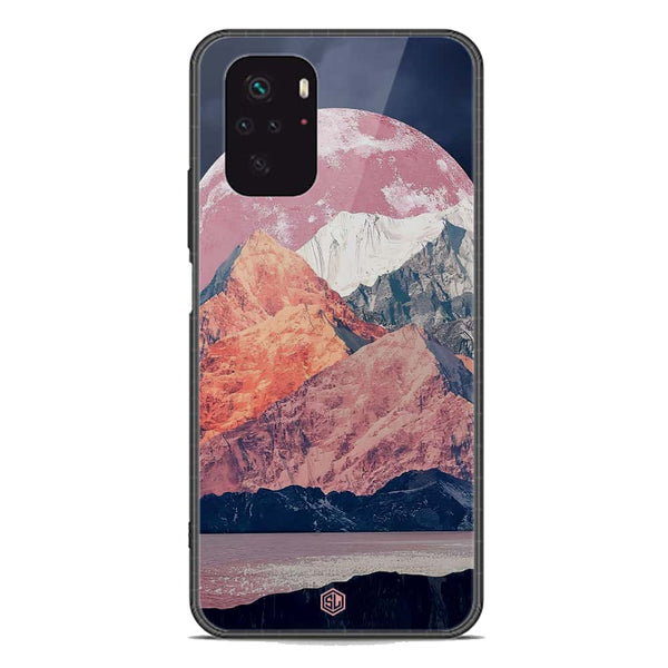 Mountains Wanderlust Series Soft Phone Case - Premium Glass Case - Design 5 - Xiaomi Redmi Note 10S
