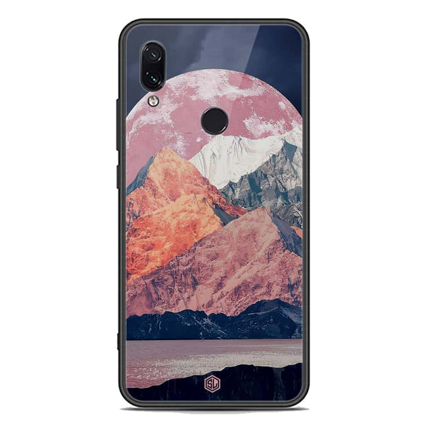Mountains Wanderlust Series Soft Phone Case - Premium Glass Case - Design 5 - Xiaomi Redmi Note 7 Pro