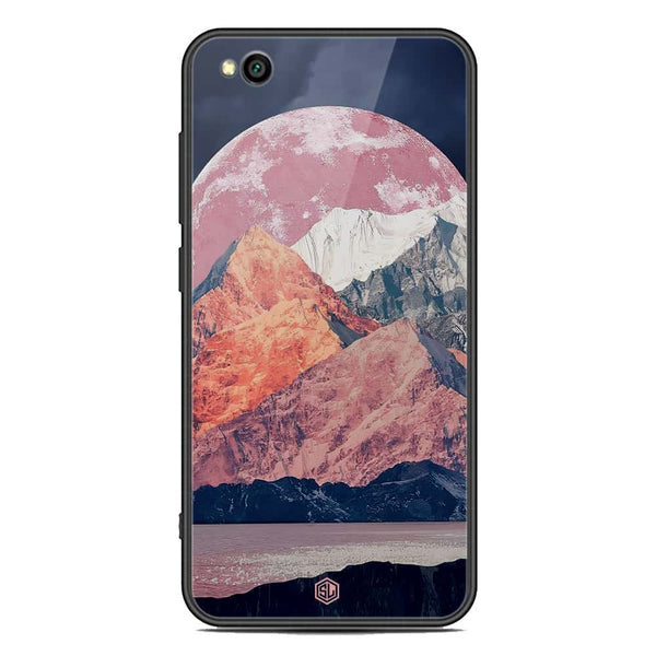 Mountains Wanderlust Series Soft Phone Case - Premium Glass Case - Design 5 - Xiaomi Redmi Go