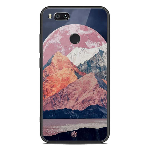 Mountains Wanderlust Series Soft Phone Case - Premium Glass Case - Design 5 - Xiaomi Mi A1 / Mi 5X