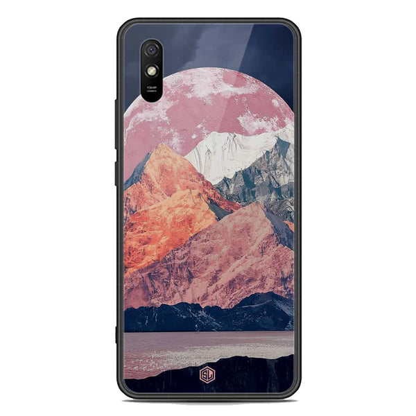 Mountains Wanderlust Series Soft Phone Case - Premium Glass Case - Design 5 - Xiaomi Redmi 9A
