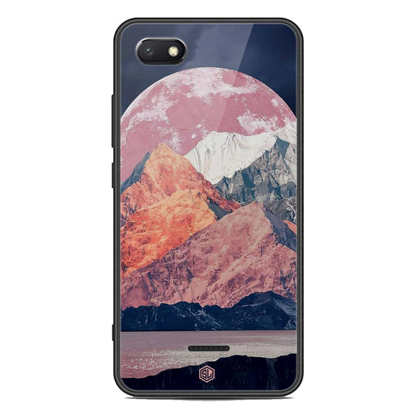 Mountains Wanderlust Series Soft Phone Case - Premium Glass Case - Design 5 - Xiaomi Redmi 6A