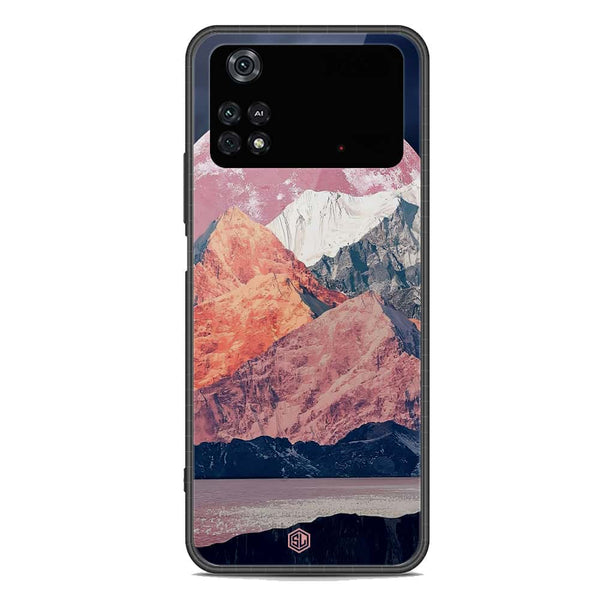 Mountains Wanderlust Series Soft Phone Case - Premium Glass Case - Design 5 - Xiaomi Poco M4 Pro 5G