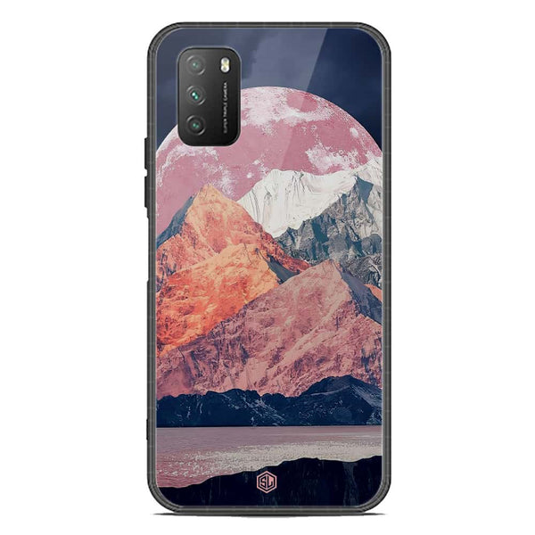 Mountains Wanderlust Series Soft Phone Case - Premium Glass Case - Design 5 - Xiaomi Poco M3