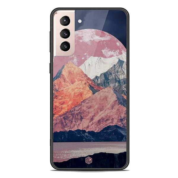 Mountains Wanderlust Series Soft Phone Case - Premium Glass Case - Design 5 - Samsung Galaxy S21 FE 5G