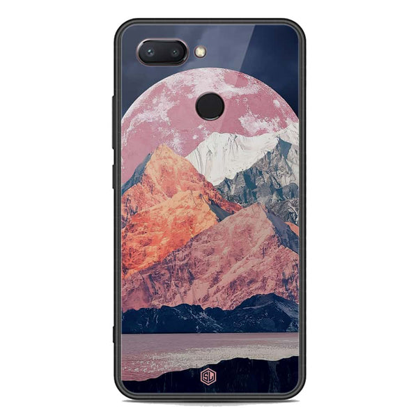 Mountains Wanderlust Series Soft Phone Case - Premium Glass Case - Design 5 - Xiaomi Mi 8 Lite