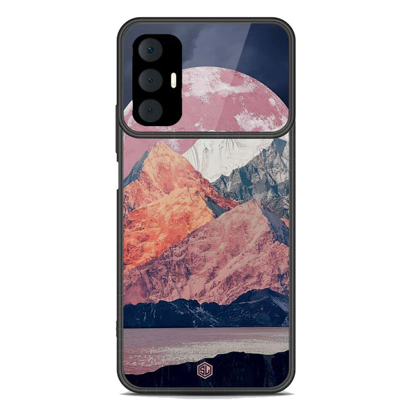 Mountains Wanderlust Series Soft Phone Case - Premium Glass Case - Design 5 - Tecno Spark 8 Pro