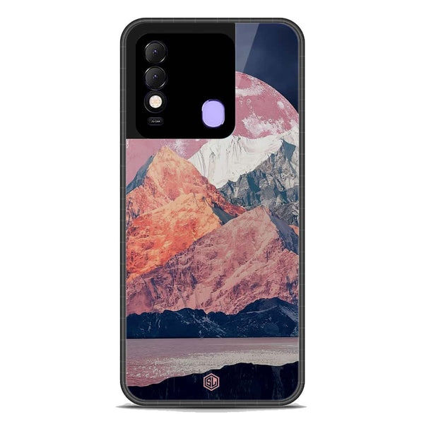 Mountains Wanderlust Series Soft Phone Case - Premium Glass Case - Design 5 - Tecno Spark 8