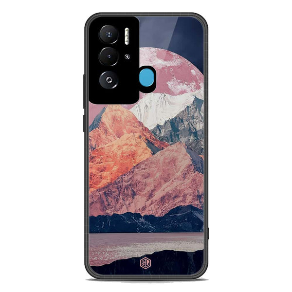 Mountains Wanderlust Series Soft Phone Case - Premium Glass Case - Design 5 - Tecno Pova Neo