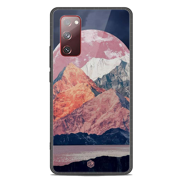 Mountains Wanderlust Series Soft Phone Case - Premium Glass Case - Design 5 - Samsung Galaxy S20 FE