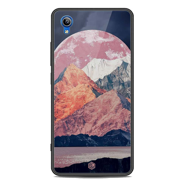 Mountains Wanderlust Series Soft Phone Case - Premium Glass Case - Design 5 - Vivo Y91i