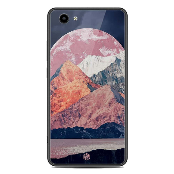 Mountains Wanderlust Series Soft Phone Case - Premium Glass Case - Design 5 - Vivo Y71