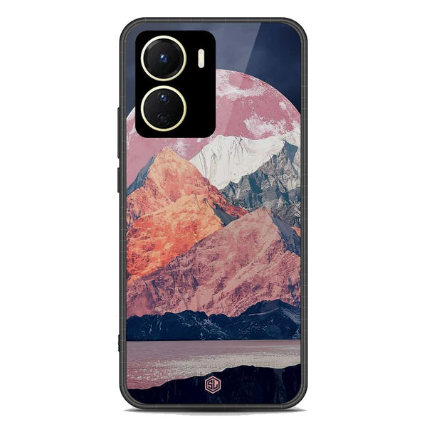 Mountains Wanderlust Series Soft Phone Case - Premium Glass Case - Design 5 - Vivo Y56 5G