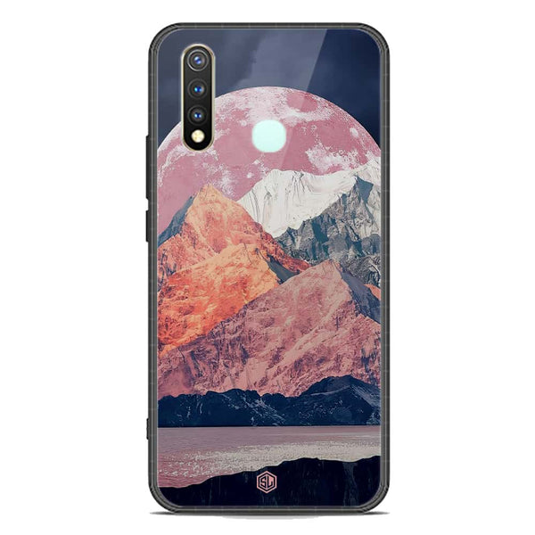 Mountains Wanderlust Series Soft Phone Case - Premium Glass Case - Design 5 - Vivo Y19