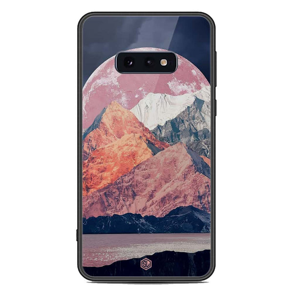 Mountains Wanderlust Series Soft Phone Case - Premium Glass Case - Design 5 - Samsung Galaxy S10e