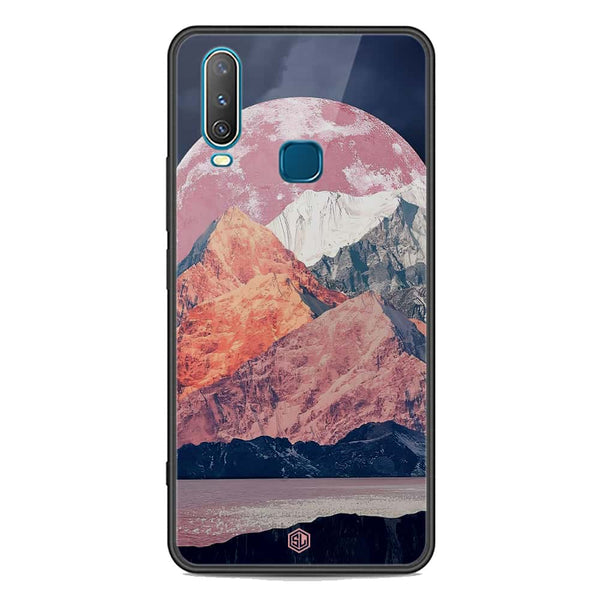 Mountains Wanderlust Series Soft Phone Case - Premium Glass Case - Design 5 - Vivo Y17