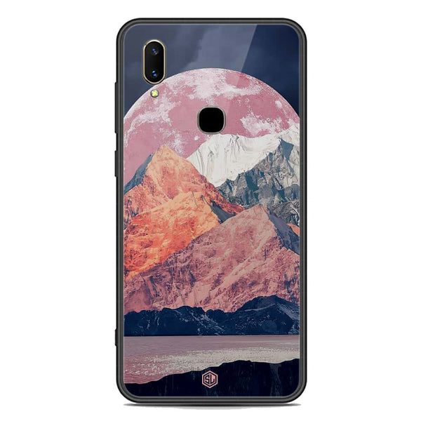 Mountains Wanderlust Series Soft Phone Case - Premium Glass Case - Design 5 - Vivo V11