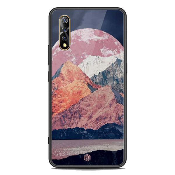 Mountains Wanderlust Series Soft Phone Case - Premium Glass Case - Design 5 - Vivo S1