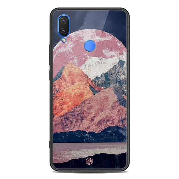 Mountains Wanderlust Series Soft Phone Case - Premium Glass Case - Design 5 - Huawei Y9 2019