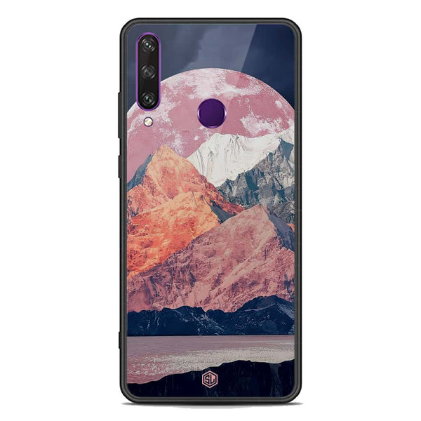 Mountains Wanderlust Series Soft Phone Case - Premium Glass Case - Design 5 - Huawei Y6p