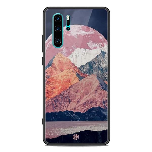 Mountains Wanderlust Series Soft Phone Case - Premium Glass Case - Design 5 - Huawei P30 Pro