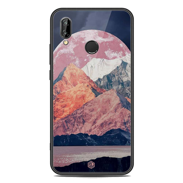 Mountains Wanderlust Series Soft Phone Case - Premium Glass Case - Design 5 - Huawei P20 Lite