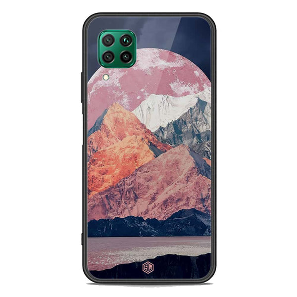 Mountains Wanderlust Series Soft Phone Case - Premium Glass Case - Design 5 - Huawei Nova 6 SE