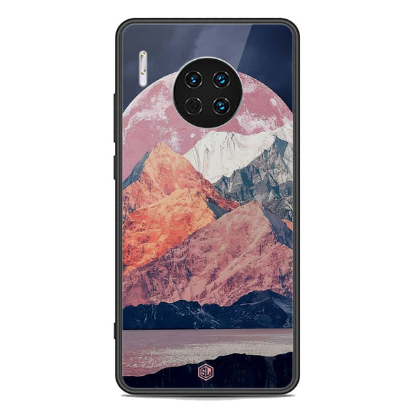 Mountains Wanderlust Series Soft Phone Case - Premium Glass Case - Design 5 - Huawei Mate 30