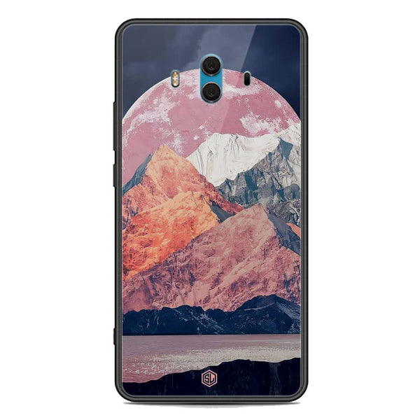 Mountains Wanderlust Series Soft Phone Case - Premium Glass Case - Design 5 - Huawei Mate 10