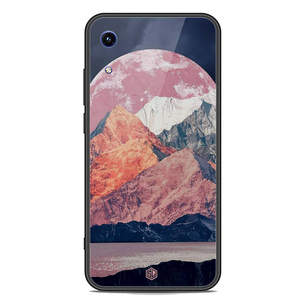 Mountains Wanderlust Series Soft Phone Case - Premium Glass Case - Design 5 - Huawei Honor 8A