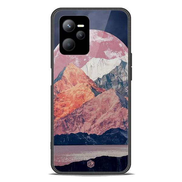 Mountains Wanderlust Series Soft Phone Case - Premium Glass Case - Design 5 - Realme Q5