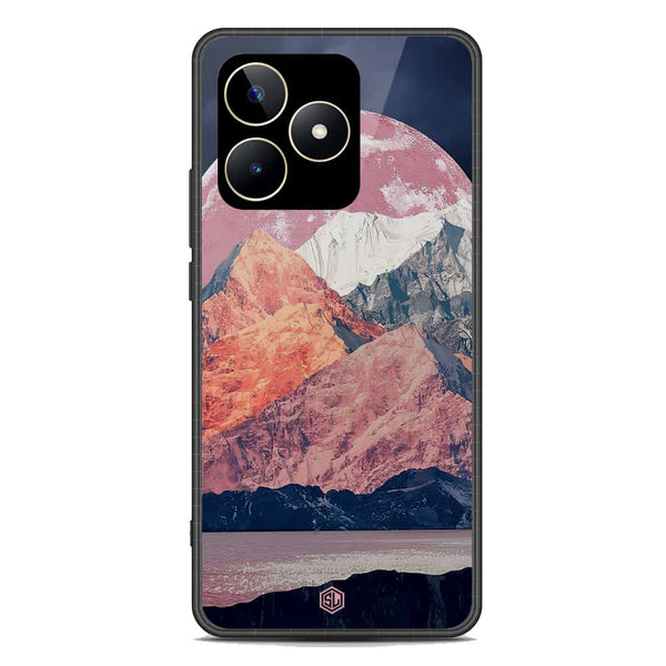Mountains Wanderlust Series Soft Phone Case - Premium Glass Case - Design 5 - Realme C53