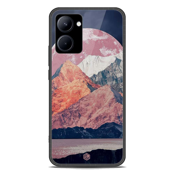 Mountains Wanderlust Series Soft Phone Case - Premium Glass Case - Design 5 - Realme C33