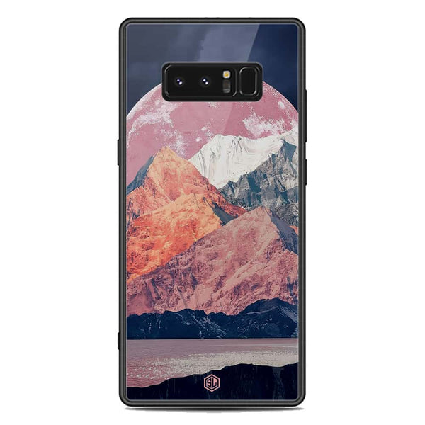 Mountains Wanderlust Series Soft Phone Case - Premium Glass Case - Design 5 - Samsung Galaxy Note 8
