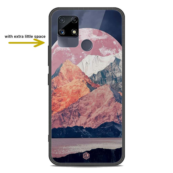 Mountains Wanderlust Series Soft Phone Case - Premium Glass Case - Design 5 - Realme C12