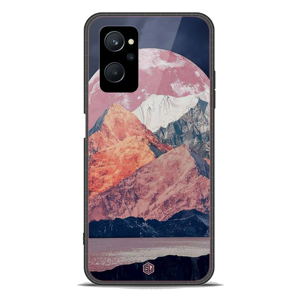 Mountains Wanderlust Series Soft Phone Case - Premium Glass Case - Design 5 - Realme 9i