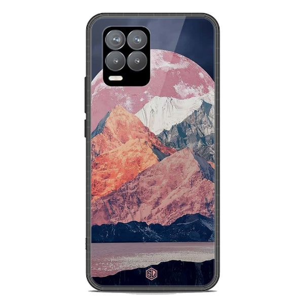 Mountains Wanderlust Series Soft Phone Case - Premium Glass Case - Design 5 - Realme 8 Pro