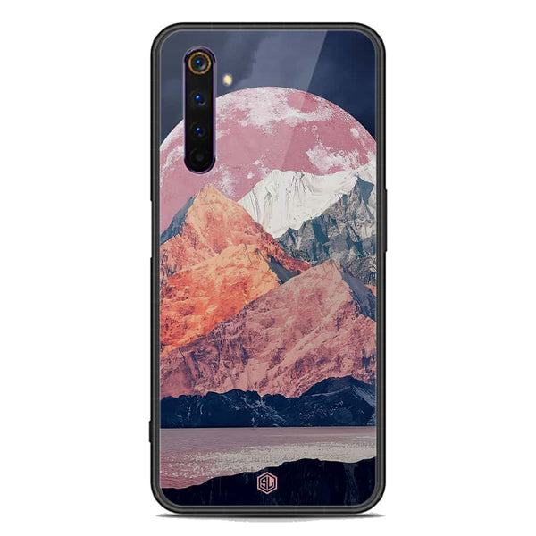 Mountains Wanderlust Series Soft Phone Case - Premium Glass Case - Design 5 - Realme 6 Pro