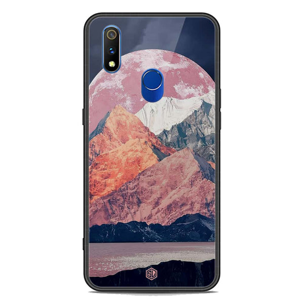 Mountains Wanderlust Series Soft Phone Case - Premium Glass Case - Design 5 - Realme 3 Pro