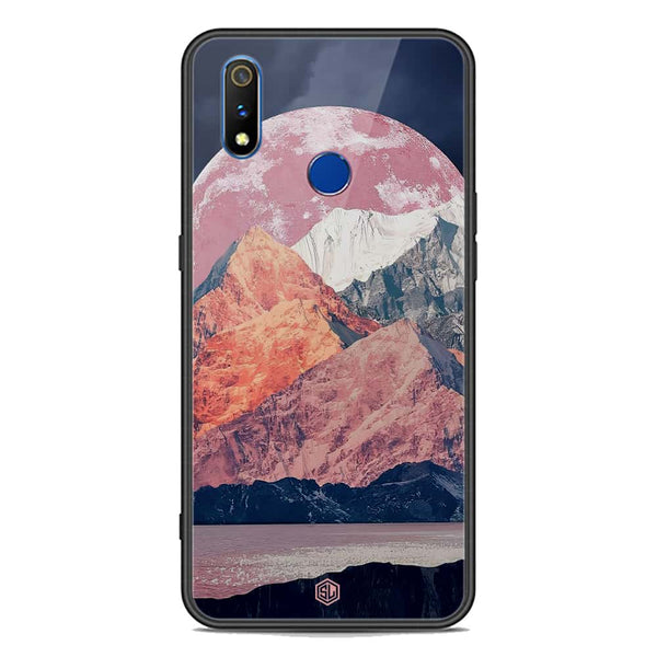 Mountains Wanderlust Series Soft Phone Case - Premium Glass Case - Design 5 - Realme 3