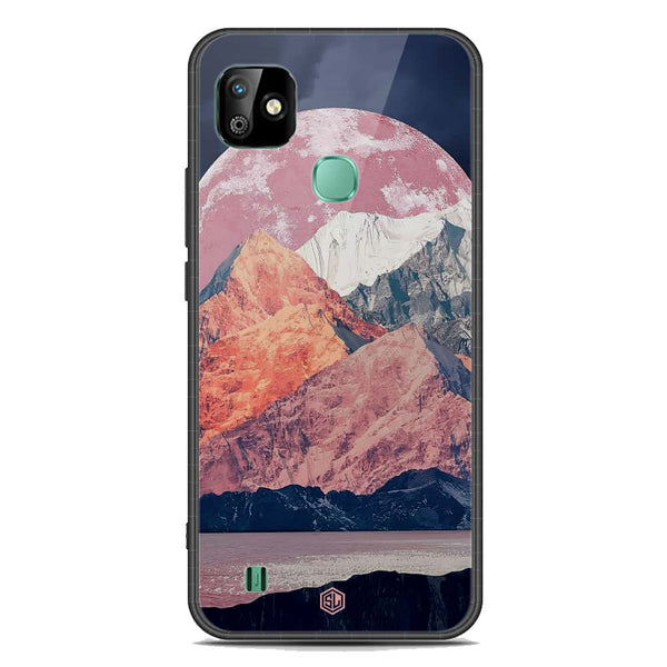 Mountains Wanderlust Series Soft Phone Case - Premium Glass Case - Design 5 - Infinix Smart HD 2021
